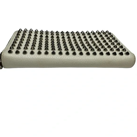 Christian Louboutin Panettone Spike Studded Long Wallet white - Picture 10 of 15